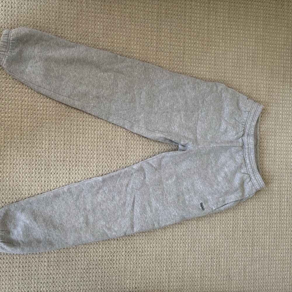 Aritzia TNA Gray Sweatfleece Pants